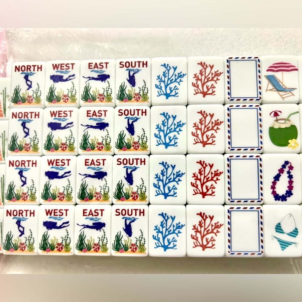Summer Splash Mahjong Tile Set - LAST ONE! - Picture 10 of 16